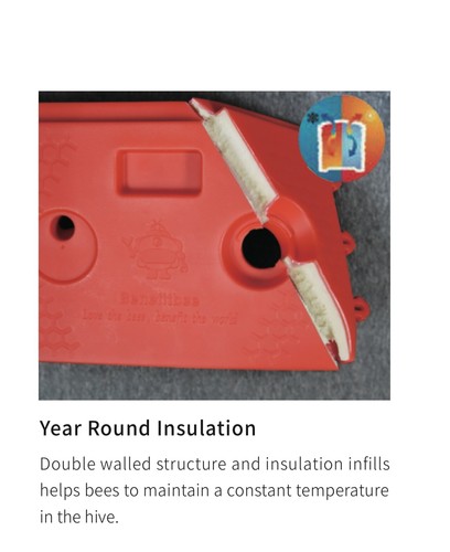 Unassembled deep frame bee - 10,