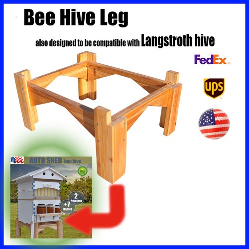Wooden hive stand beekeeping - stand,
