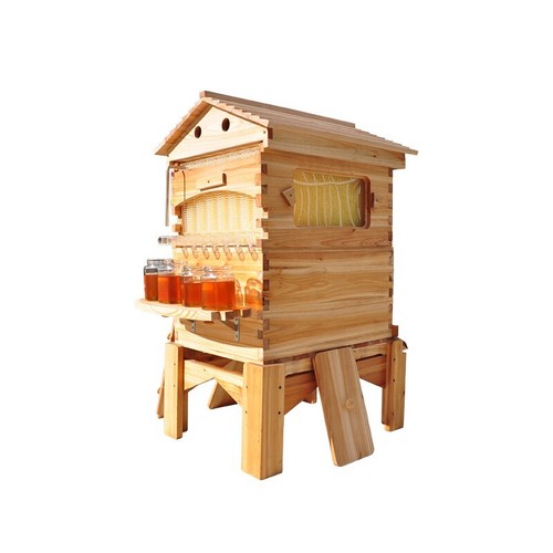 Wooden auto shed - shed, bee